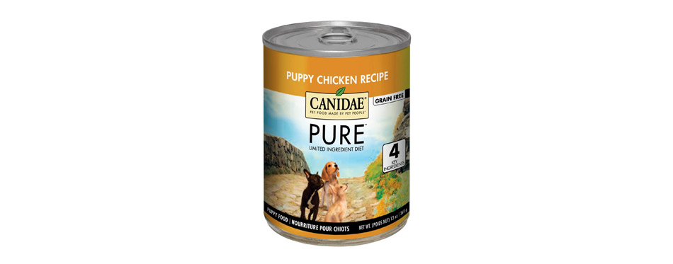 Best Wet Puppy Food: CANIDAE PURE, Grain Free Limited Ingredient