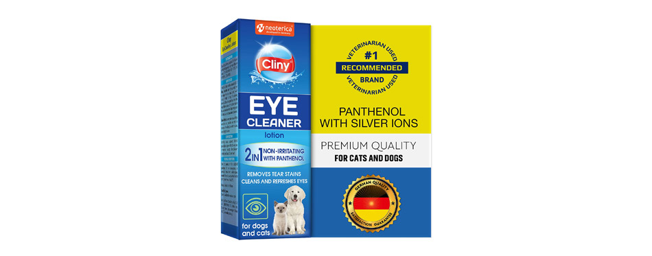 Best Safe: Cliny Pet Eye Cleaner Lotion