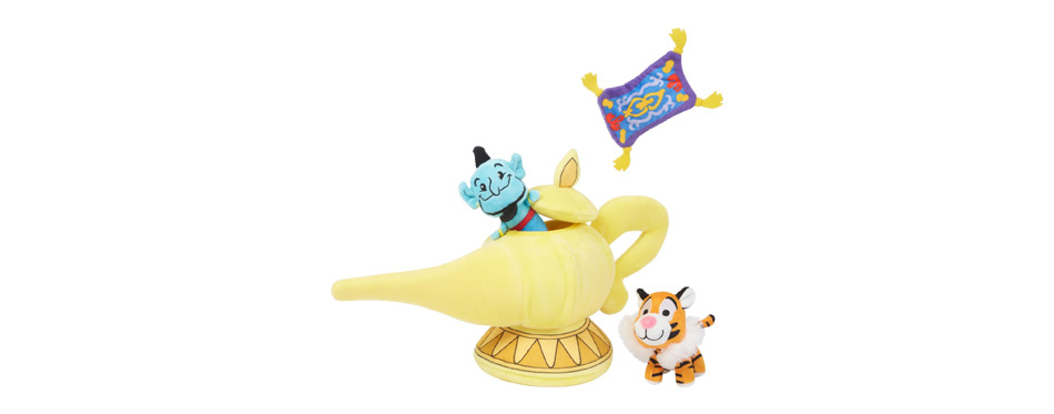 Disney Aladdin's Magic Lamp Hide and Seek Puzzle Plush Dog Toy