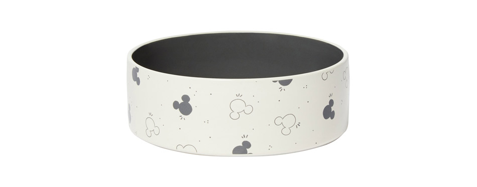 Best Bowl: Disney Mickey Mouse Watercolor Silhouette Dog & Cat Bowl