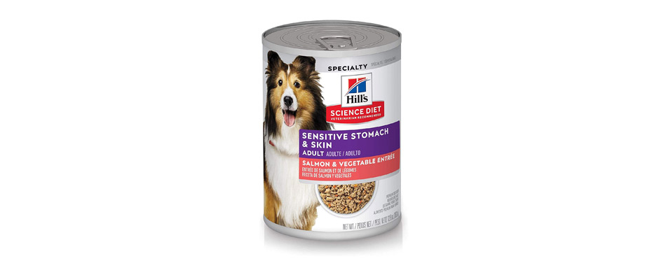 Best Canned Food: Hill's Science Diet Adult Sensitive Stomach & Skin