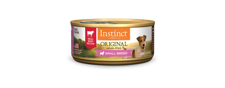 Best Wet Dog Food For Small Breeds: Instinct Small Breed Dog Food