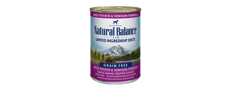 Best For Allergies: Natural Balance L.I.D. Limited Ingredient Diets Wet Adult Dog Food
