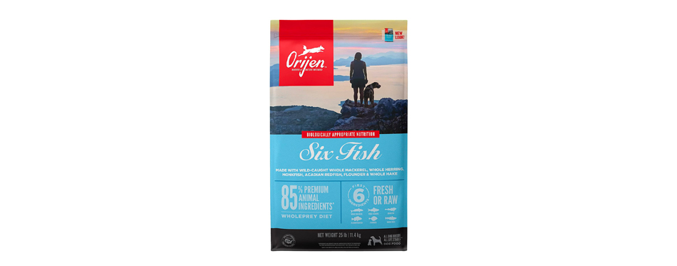 ORIJEN Six Fish Grain-Free Dry Dog Food