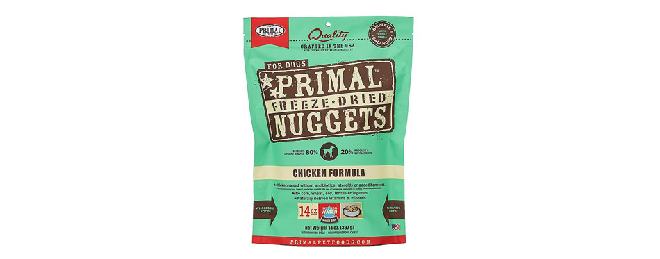 Primal Chicken Formula Nuggets Grain-Free Raw Food