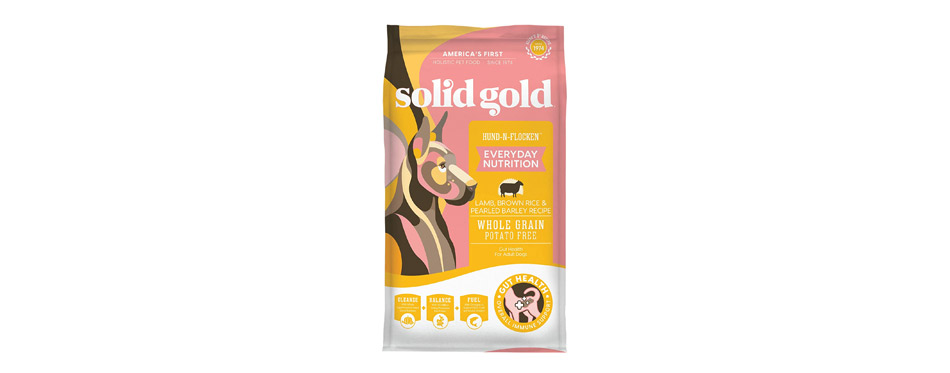 Best Probiotic: Solid Gold Hund-N-Flocken with Real Lamb