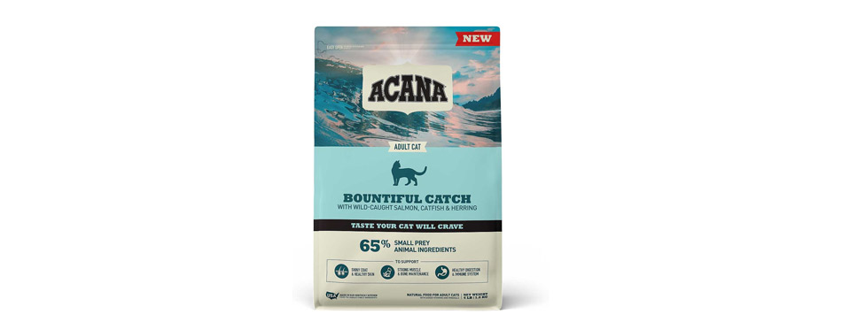 ACANA Bountiful Catch High-Protein Adult Dry Cat Food