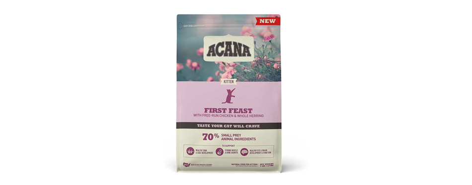 ACANA First Feast High-Protein Kitten Dry Cat Food