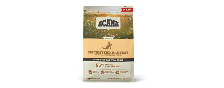 ACANA Homestead Harvest High-Protein Adult Dry Cat Food