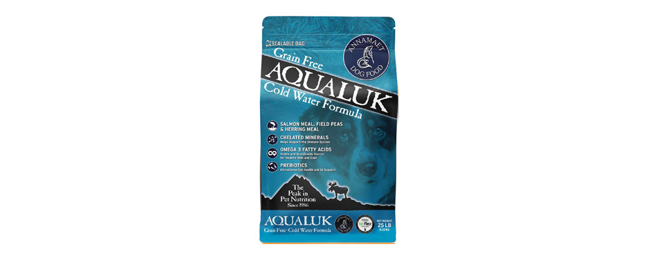 Annamaet Grain-Free Aqualuk Cold Water Fish Formula Salmon & Herring