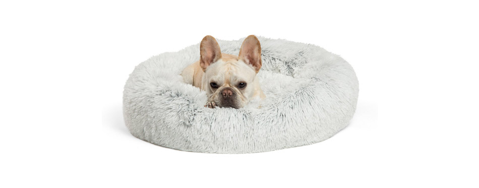 Best for the Home: Best Friends by Sheri The Original Calming Shag Fur Donut Cuddler Dog Bed