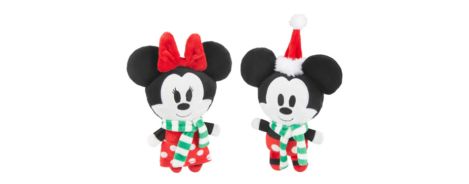 Best for Catnip Lovers: Disney Mickey & Minnie Mouse Plush Cat Toy with Catnip