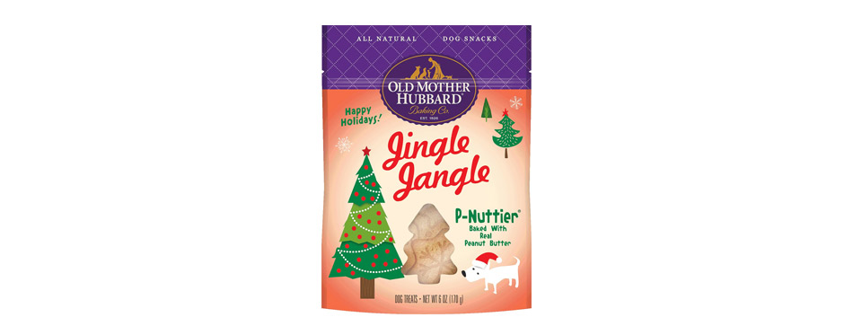 Old Mother Hubbard Holiday Jingle Jangle P-Nuttier Biscuits