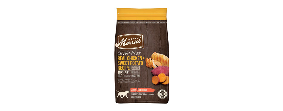 Merrick Real Chicken + Sweet Potato Recipe 