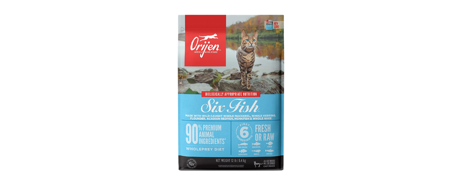 ORIJEN Six Fish Grain-Free Dry Cat Food