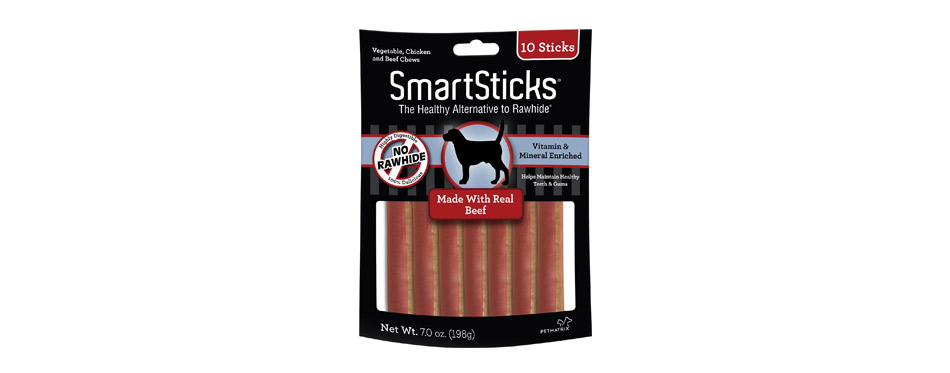 SmartSticks Beef Chews Dog Treats