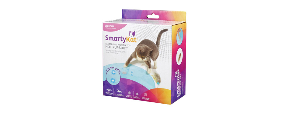 SmartyKat Hot Pursuit Electronic Concealed Motion Cat Toy