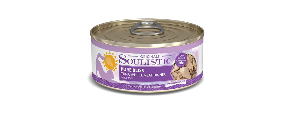 Soulistic Originals Pure Bliss Tuna Whole Meat Dinner in Gravy Wet Cat Food