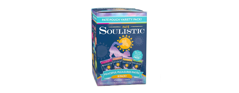 Soulistic Pate Peaceful Pleasures Variety Pack Wet Cat Food