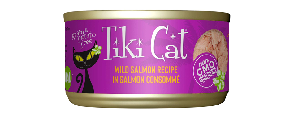 Also Great: Tiki Cat Hanalei Luau Wild Salmon