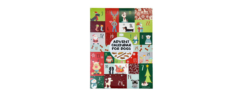 Advent Calendar for Dogs with 35 Treats