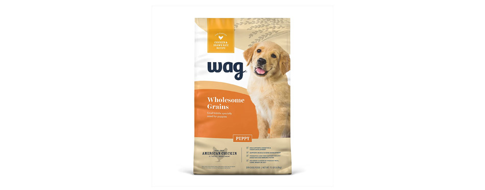 Amazon Brand Wag Wholesome Grains for Puppies