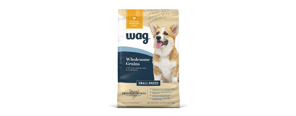 Amazon Brand Wag Wholesome Grains Small Breeds
