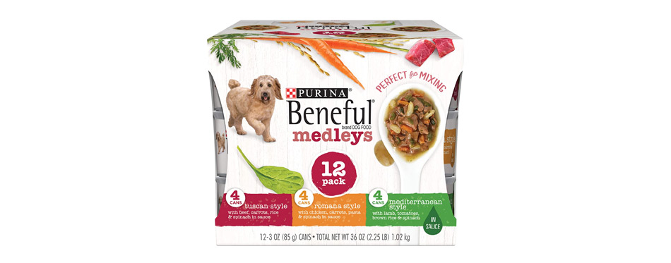 Beneful Medleys Wet Dog Food Variety Pack