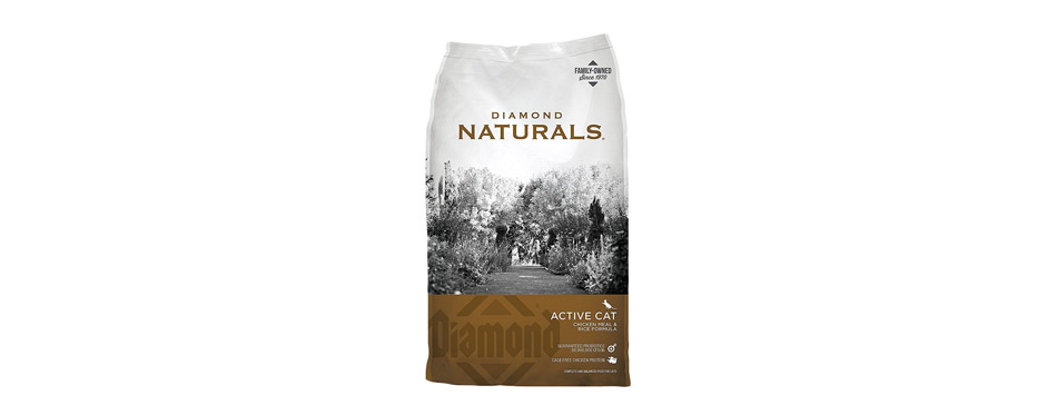 Diamond Naturals Active Chicken Meal & Rice Formula Dry Cat Food