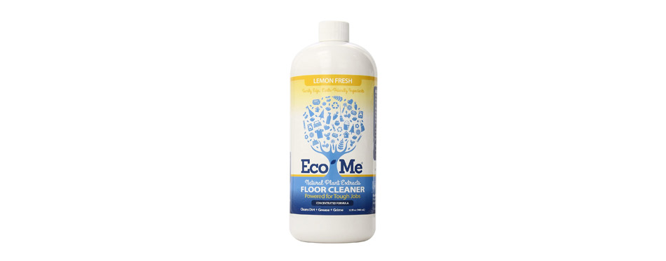 Best Plant-Based: Eco-me Natural Plant-Based Concentrated Multi-Surface Floor Cleaner