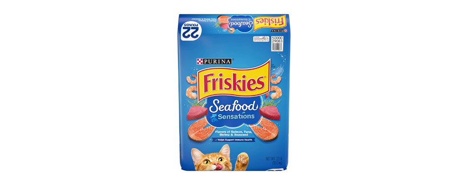 Friskies Seafood Sensations Dry Cat Food