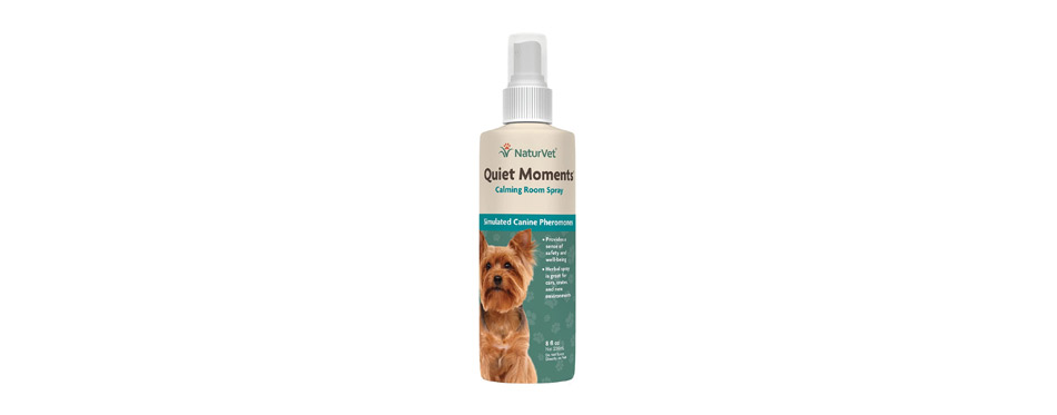 Best Spray: NaturVet Quiet Moments Calming Spray for Dogs