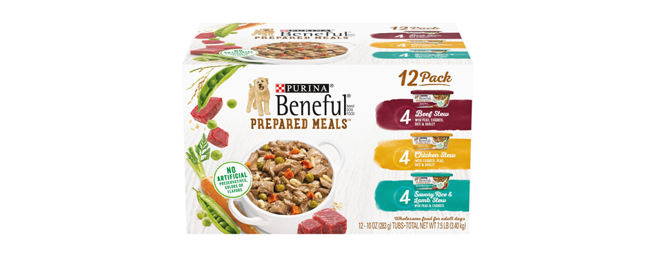 Purina Beneful Prepared Meals Variety Pack Dog Food