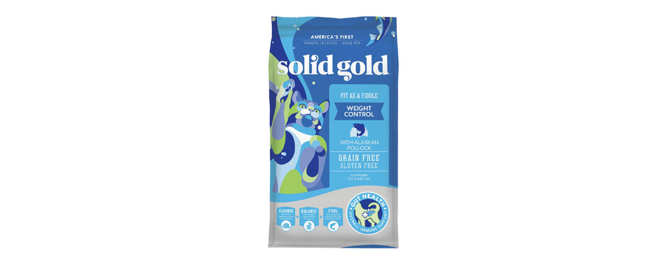 Solid Gold Fit as a Fiddle Weight Control Dry Cat Food 