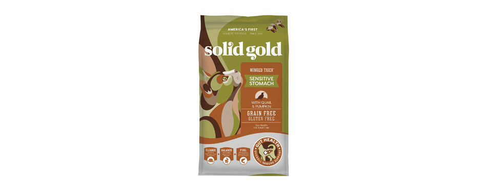 Solid Gold Winged Tiger Quail & Pumpkin Cat Food