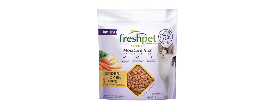 Freshpet Select Moisture Rich Tender Bites Chicken Recipe