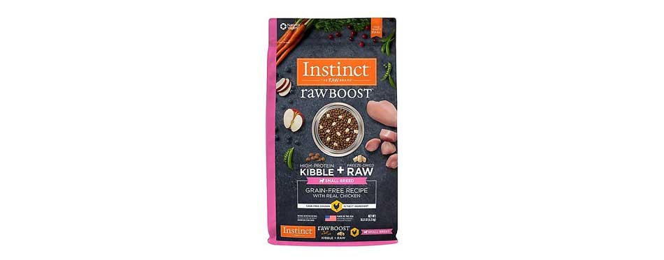 Instinct Raw Boost Small Breed Grain-Free Recipe with Real Chicken & Freeze-Dried Raw Pieces
