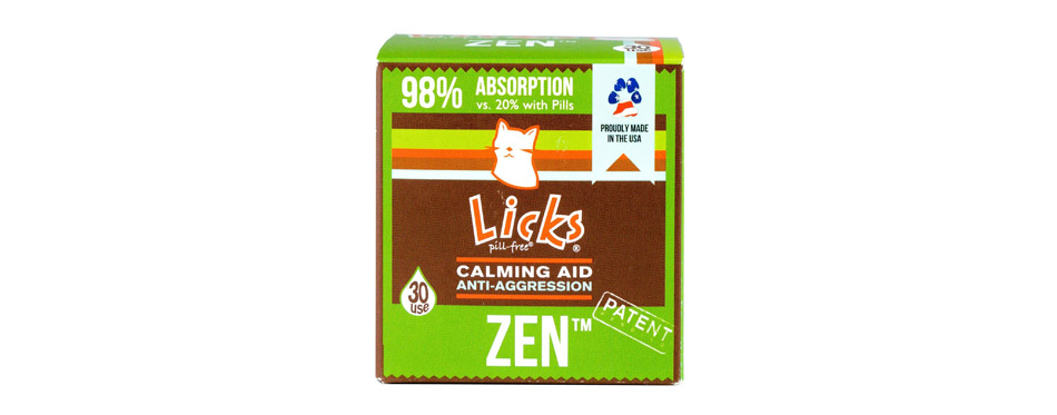 Licks Pill-Free Zen Cat Calming LiquiPaks