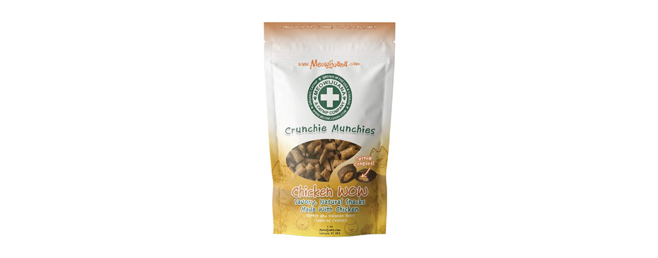 Meowijuana Crunchie Munchie Catnip Calming Cat Treats