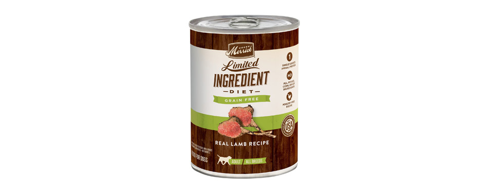 Merrick Limited Ingredient Diet Wet Dog Food - Real Lamb Recipe