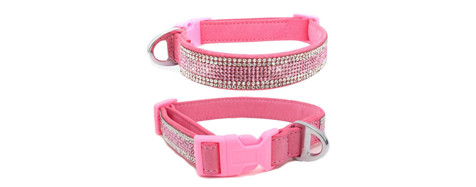 Mummimi Blingbling Rhinestone Quick-Release Collar