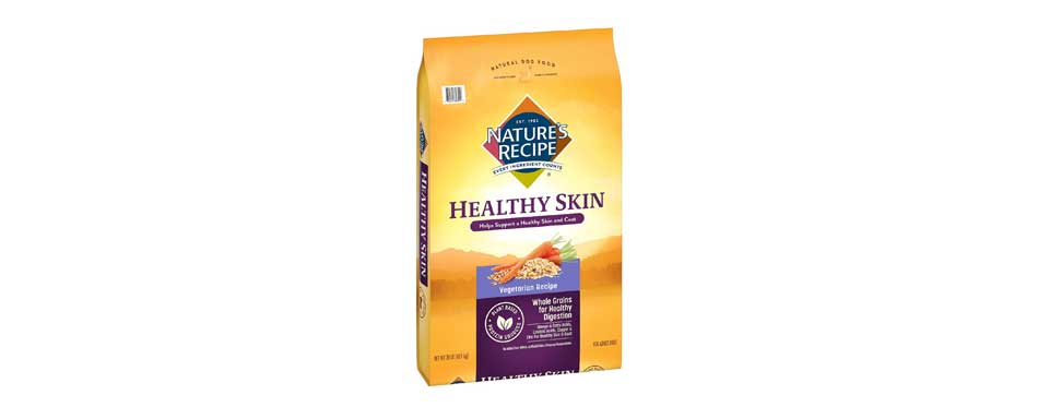 Nature's Recipe Healthy Skin Vegetarian Recipe Dry Dog Food