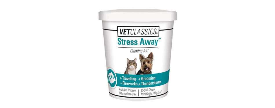Vet Classics Stress Away Calming Soft Chew Anxiety Aid for Cat