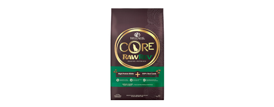 Wellness CORE RawRev Grain-Free Wild Game Recipe with Freeze Dried Lamb