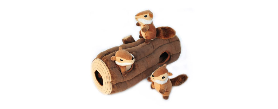 Plush Toy Runner-Up: ZippyPaws Burrow Squeaky Hide & Seek Plush Dog Toy