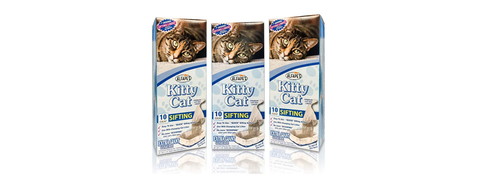Alfapet Kitty Cat Sifting Premium Pan Liners