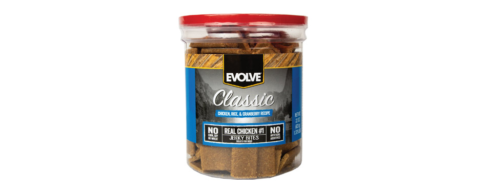 Evolve Classic Chicken, Rice & Cranberry Recipe Dog Treats