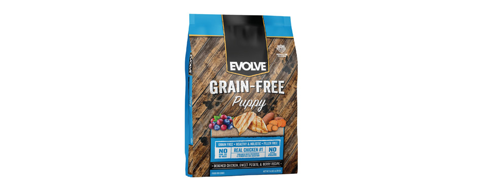 Evolve Puppy Grain-Free Deboned Chicken, Sweet Potato, & Berry Recipe