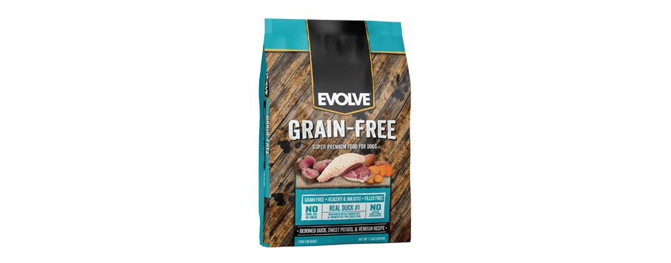 Evolve Deboned Grain-Free Duck, Sweet Potato & Venison Recipe Dry Food