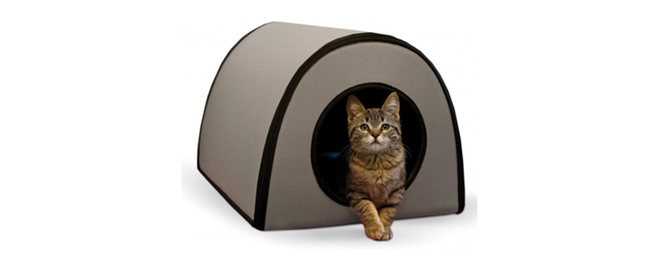 Best Heated: K&H Pet Products Mod Thermo-Kitty Shelter